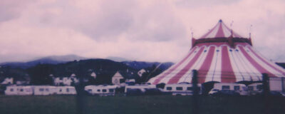 Carpa de circo vintage